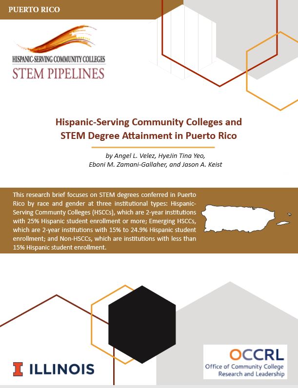 Hispanic-Serving Community Colleges and STEM Degree Attainment in Puerto Rico