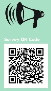 QR code to take a post-transfer survey