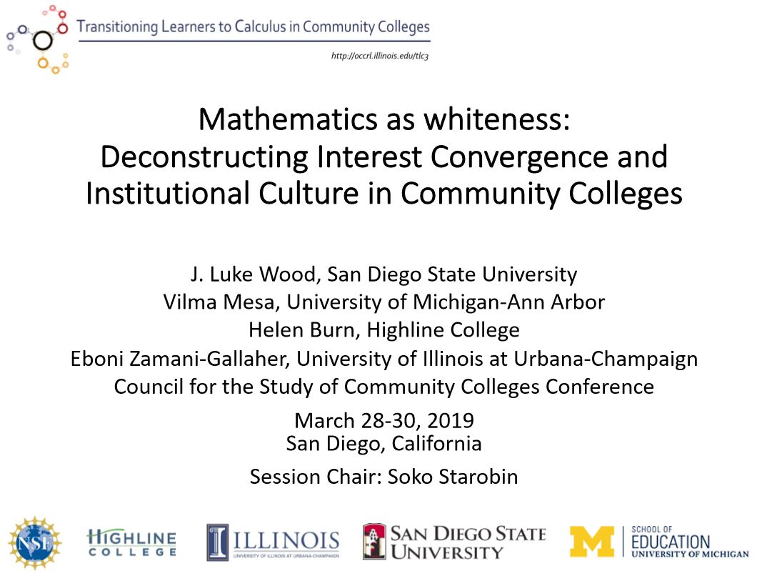 mathematics-as-whiteness---deconstructing-interest-convergence-and-institutional-culture-in-community-collegesdca4ed3880b76a29a33dff61008a8698 mathematics-as-whiteness---deconstructing-interest-convergence-and-institutional-culture-in-community-collegesdca4ed3880b76a29a33dff61008a8698